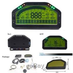 Car Dash Race Display Gauge SENSOR KIT Dashboard LCD Screen 9000rpm Rally Gauge