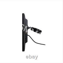 Car Headrest Monitor Rear Seat Video Player Music Touch Screen 13.5in Rotatable