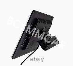 Car Headrest Monitor Rear Seat Video Player Music Touch Screen 13.5in Rotatable