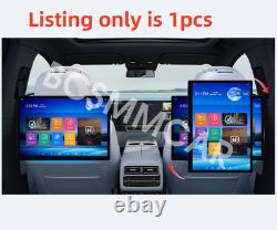 Car Headrest Monitor Rear Seat Video Player Music Touch Screen 13.5in Rotatable
