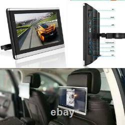 Car Seat Headrest Monitor Screen WIFI Bluetooth Android Entertainment DVD Player