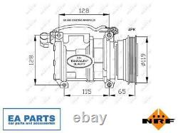 Compressor, air conditioning for BMW LAND ROVER NRF 32122