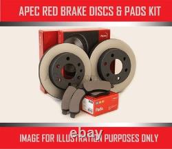 Discs And Pads Kit Front Apec Red For Land Rover Range Rover Sport 3 L 2014-2022