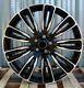 Dynamic Style 22x9.5 Black Machined Wheels Fit Land Rover Range Rover Hse Svr