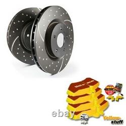 EBC B08 Brake Kit Front Pads Discs for Land Rover Range Rover 2 (P38A)