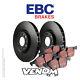 Ebc Front Brake Kit Discs & Pads For Land Range Rover Sport L320 3.6 Td 07-09