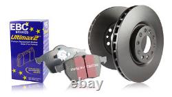 EBC Front & Rear Brake Discs & Ultimax Pad for Landrover Range Rover 3.5 (8689)