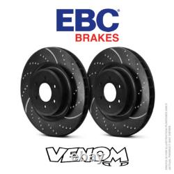 EBC GD Front Brake Discs 360mm for Land Range Rover Sport L320 3.6TD 09-10