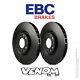 Ebc Oe Front Brake Discs 300mm For Volvo V70 Mk3 2.0 Turbo 2010- D1500