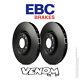 Ebc Oe Front Brake Discs 360mm For Land Rover Discovery 3.0 Twin Td 10-14 D1448