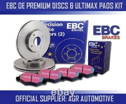 EBC REAR DISCS AND PADS 302mm FOR RANGE ROVER EVOQUE 2.2 TD 4WD 150 HP 2011