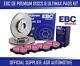 Ebc Rear Discs And Pads 302mm For Range Rover Evoque 2.2 Td 4wd 150 Hp 2011