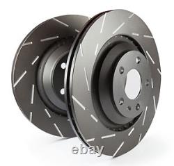 EBC Ultimax Front Vented Discs for Ford S-Max 1.6 Turbo (Elec H/B) (2010 15)
