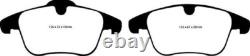 EBC YellowStuff Front Brake Pads for Volvo V70 Mk3 2.0 Turbo 2010- DP41932R