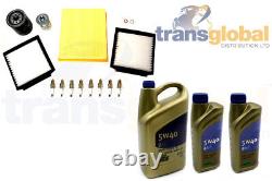 Engine Filter Service Kit 7L 5W40 Oil for Range Rover P38 4.0 4.6 V8 to 1998