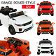 Evoque Range / Land Rover Style Jeep 12v Kids Ride On Remote Control Car / Cars