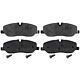 Febi Front Disc Brake Pad Set Fits Land Rover Discovery Iii Sport Lr019618