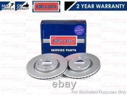 FOR LAND ROVER DISCOVERY Front Axle BRAKE DISC PAIR BBD6110S