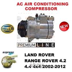 FOR LAND ROVER RANGE ROVER 4.2 4.4 4x4 2002-2012 AC AIR CONDITIONING COMPRESSOR