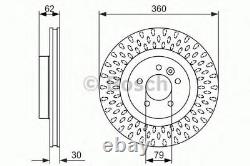 FRONT BRAKE DISCS + PADS SET for LANDROVER RANGE ROVER SPORT 3.0 D 4x4 2009-2013