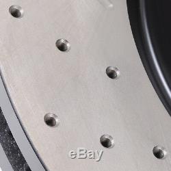 FRONT DRILLED GROOVED 300mm BRAKE DISCS FOR FORD S MAX ST GALAXY MONDEO TDCi