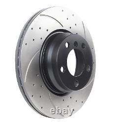 FRONT DRILLED GROOVED 330mm BRAKE DISCS FOR BMW 3 SERIES F30 325d 328i 330d 335i