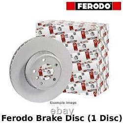 Ferodo Front Brake Disc (Single) 380mm, Vented, Coated DDF2601C-1