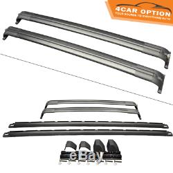 Fits 02-12 Land Rover Range Rover HSE OE Style Roof Rails & Cross Bars Set