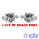 Fits Land Rover Range Rover 2009- Brake Calipers + Pads Front Mity