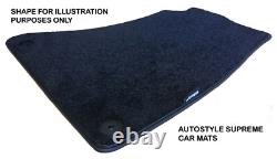 Fits Land Rover Range Rover Evoque 2011-2013 Black Supreme Car Mats Autostyle
