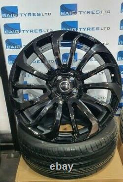 Fits Land Rover & Range Rover Sport 22'' Inch Turbine Style New Tyres & Wheels