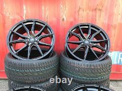 Fits Range Rover Evoque 22inch Alloy Wheels & New Tyres Discovery Sport Black