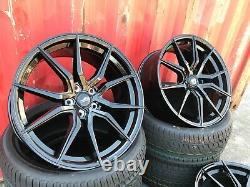 Fits Range Rover Evoque 22inch Alloy Wheels & New Tyres Discovery Sport Black