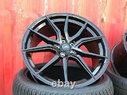 Fits Range Rover Evoque 22inch Alloy Wheels & New Tyres Discovery Sport Black