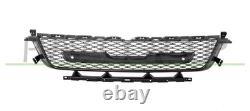 Fits Range Rover Sport 18-22 Front Bumper Lower Centre Grille Gloss Black