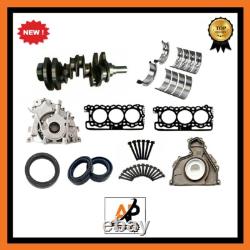 For LAND ROVER JAGUAR 3.0 306DT BRAND NEW Crankshaft + Engine Rebuild Kit New