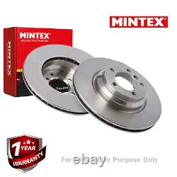 For Land Rover Brake Discs Pair Front Vented MDC2902C 349 mm Diameter Mintex