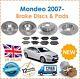 For Mondeo Mk4 2007- 1.6 1.8 2.0 2.2 2.3 Tdci Front & Rear Brake Discs & Pads
