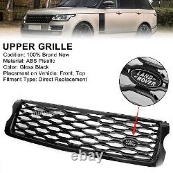 For Range Rover L405 Vogue 2013-2017 Front Grill Grille Mesh Facelift Look Black