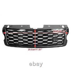 For Range Rover L405 Vogue 2013-2017 Front Grill Grille Mesh Facelift Look Black