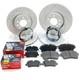For Range Rover Sport 2.0 P400e Drilled Front Rear Brake Discs Apec Pads Sensors