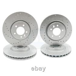For Range Rover Sport 2.0 P400e Drilled Front Rear Brake Discs Apec Pads Sensors