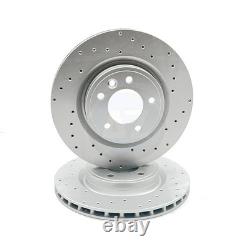 For Range Rover Sport 2.0 P400e Drilled Front Rear Brake Discs Apec Pads Sensors