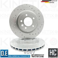 For Range Rover Sport 2.0 P400e Drilled Front Rear Brake Discs Apec Pads Sensors