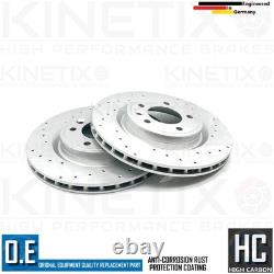 For Range Rover Sport 2.0 P400e Drilled Front Rear Brake Discs Apec Pads Sensors
