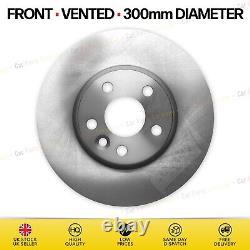 For Volvo V60 2010-2018 Front Brake Discs & Pads Set Pair DSK2490 PAD1503