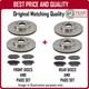 Front And Rear Brake Discs And Pads For Land Rover Range Rover Sport 2.7 Tdv6 5/