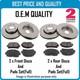 Front And Rear Brke Discs And Pads For Land Rover Oem Quality 286013252529956