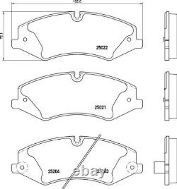 Front Brake Discs And Pads For Land Rover 360mm Internally Vented 1825c 20643124