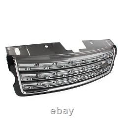 Front Bumper Upper Grille Grill For Land Rover Range Rover 2013-2017 Black+Gray